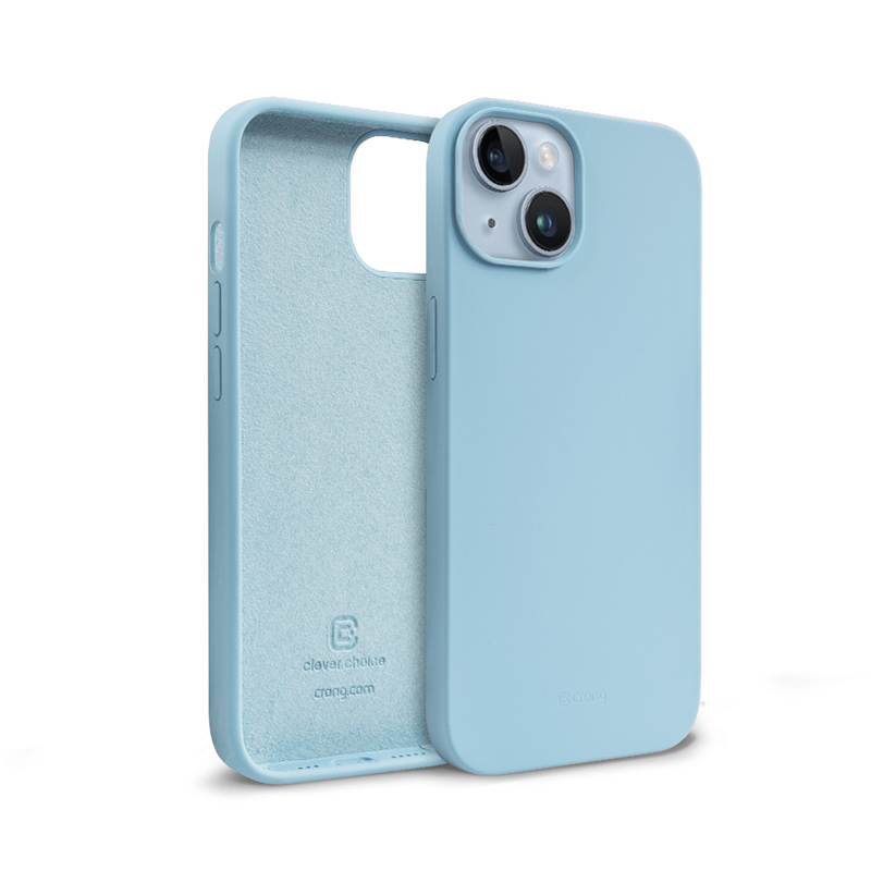 Crong Color Cover - Etui iPhone 14 / iPhone 13 (błękitny)