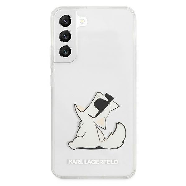 Karl Lagerfeld Choupette Fun - Etui Samsung Galaxy S22+ (przezroczysty)