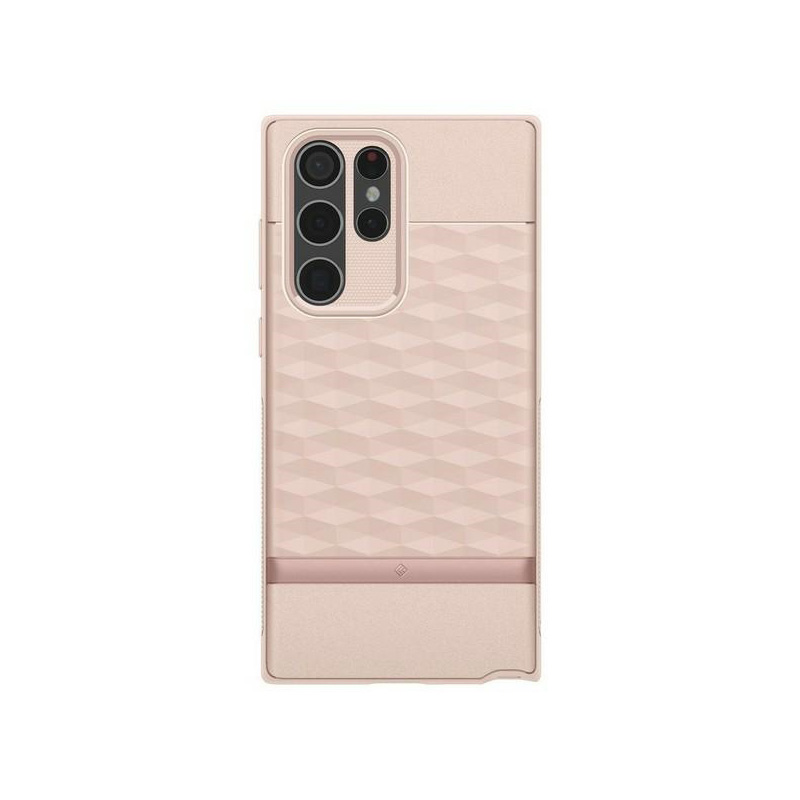 Spigen Caseology Parallax - Etui do Samsung Galaxy S22 Ultra (różowy)