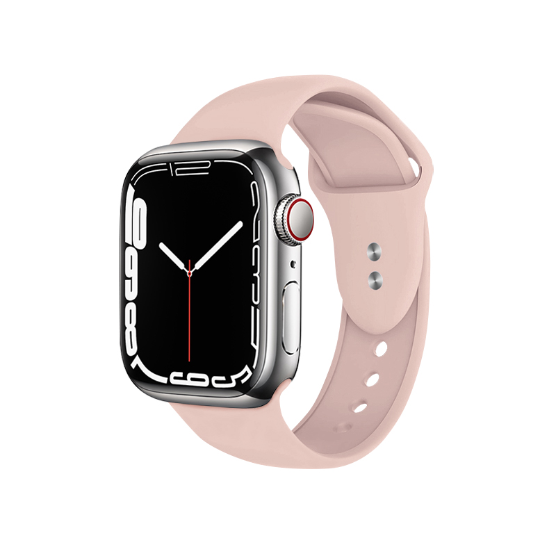 Crong Liquid - Pasek do Apple Watch 38/40/41 mm (piaskowy róż)
