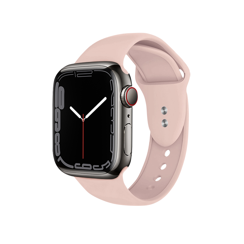 Crong Liquid - Pasek do Apple Watch 38/40/41 mm (piaskowy róż)