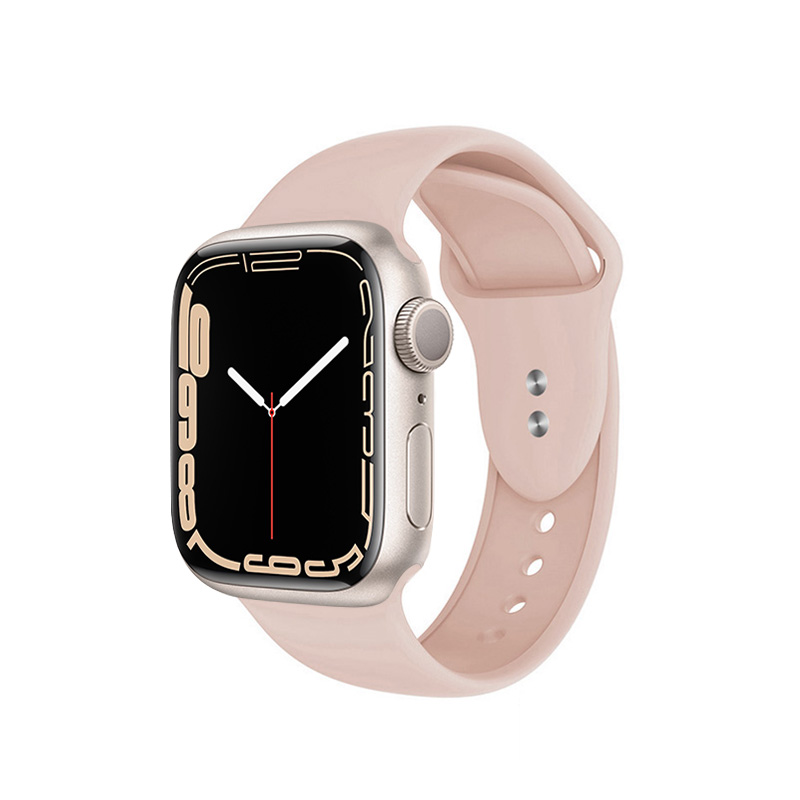 Crong Liquid - Pasek do Apple Watch 38/40/41 mm (piaskowy róż)