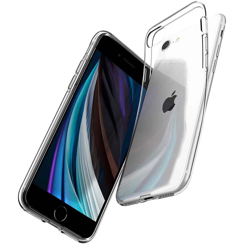 Spigen Liquid Crystal - Etui iPhone SE 2022 / SE 2020 / 8 / 7 (Przezroczysty)