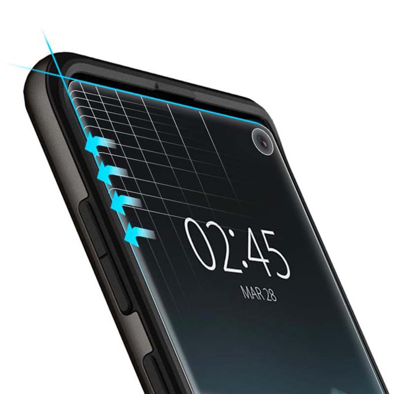 Spigen Neo Flex HD - Folia ochronna Samsung Galaxy S10 (Przezroczysty)