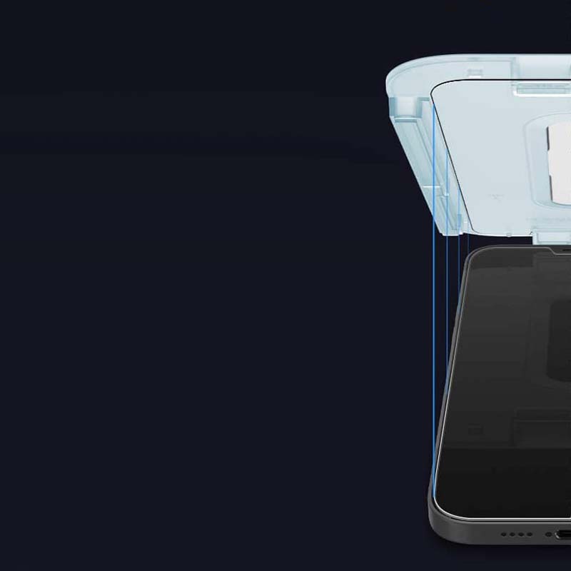 Spigen Glas.TR EZ Fit 2-Pack - Szkło hartowane do iPhone 12 / iPhone 12 Pro 2 szt