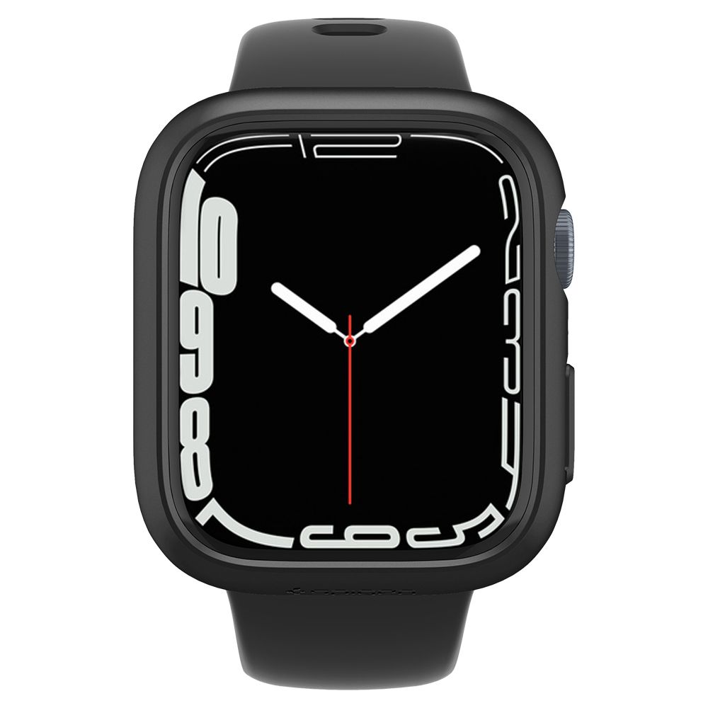 Spigen Thin Fit - Obudowa do Apple Watch 8 / Watch 7 45 mm (czarny)