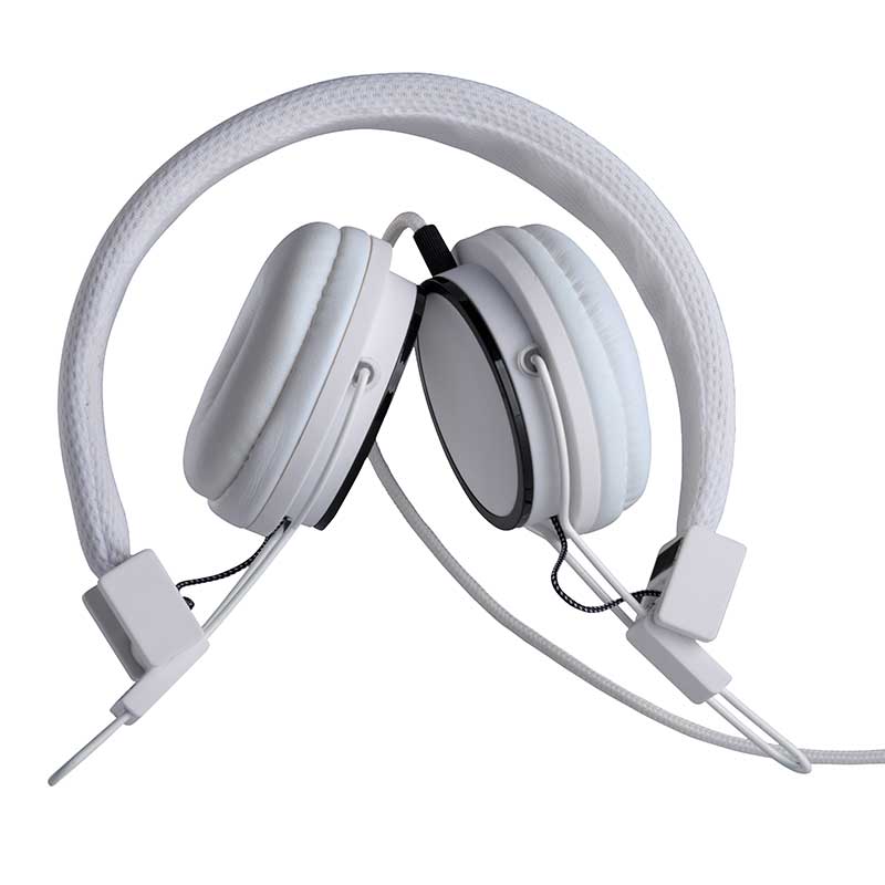 Grundig - Słuchawki nauszne neon (biały)