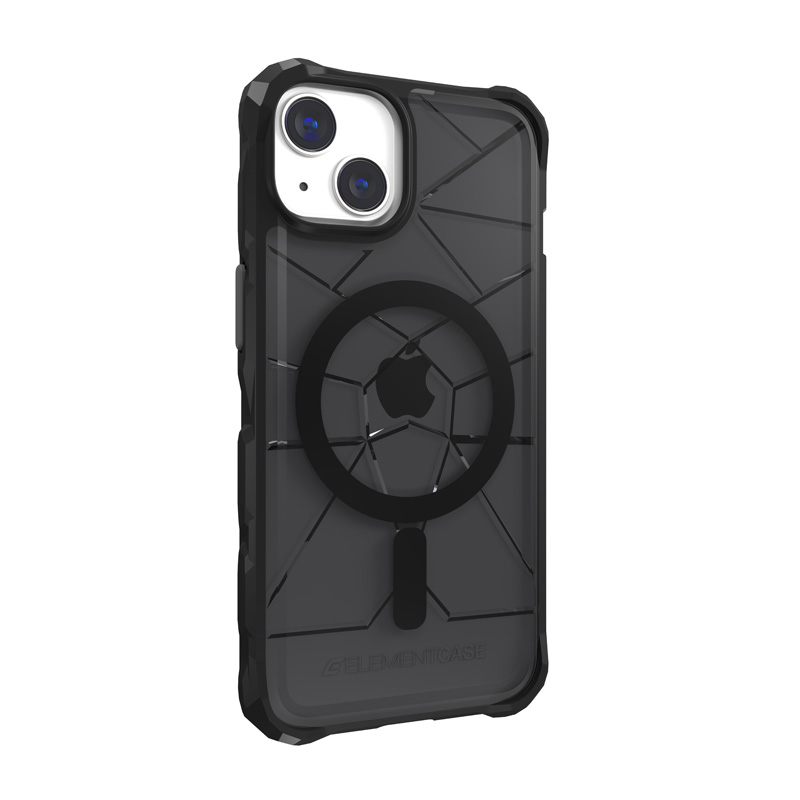 Element Case Special Ops X5 MagSafe - Pancerne etui iPhone 14 (Mil-Spec Drop Protection) (Smoke/Black)