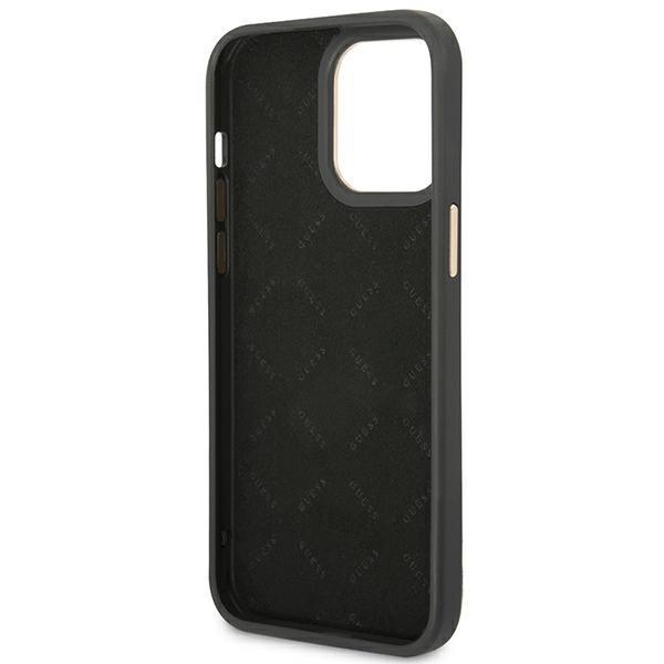 Guess 4G Metal Camera Outline Case – Etui iPhone 14 Pro Max (Czarny)