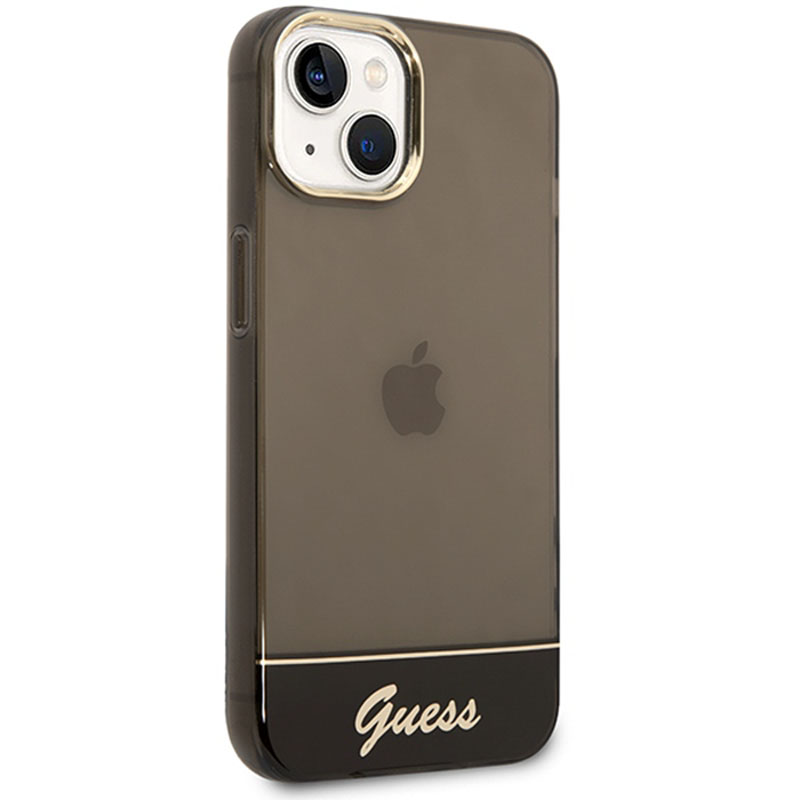 Guess Translucent - Etui iPhone 14 Plus (czarny)