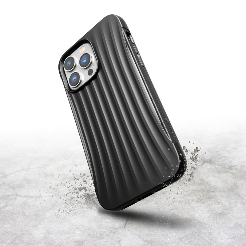 X-Doria Raptic Clutch - Biodegradowalne etui iPhone 14 Pro Max (Drop-Tested 3m) (Black)