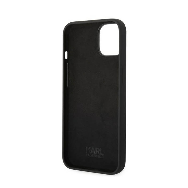Karl Lagerfeld Silicone RSG - Etui iPhone 14 Plus (czarny)