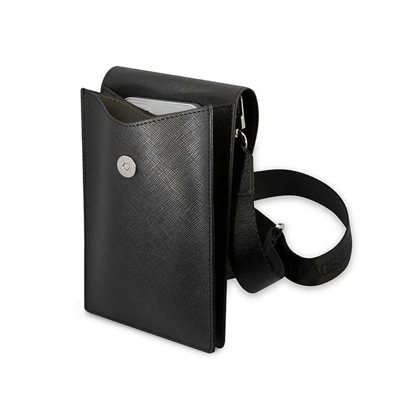 Karl Lagerfeld Metal Karl Head Wallet Phone Bag - Torba na smartfona i akcesoria (czarny)