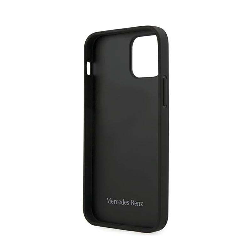 Mercedes Leather Urban Line - Etui iPhone 12 / iPhone 12 Pro (czarny)