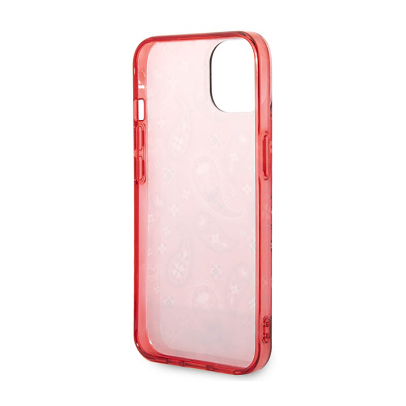 Guess Bandana Paisley - Etui iPhone 14 Plus (czerwony)