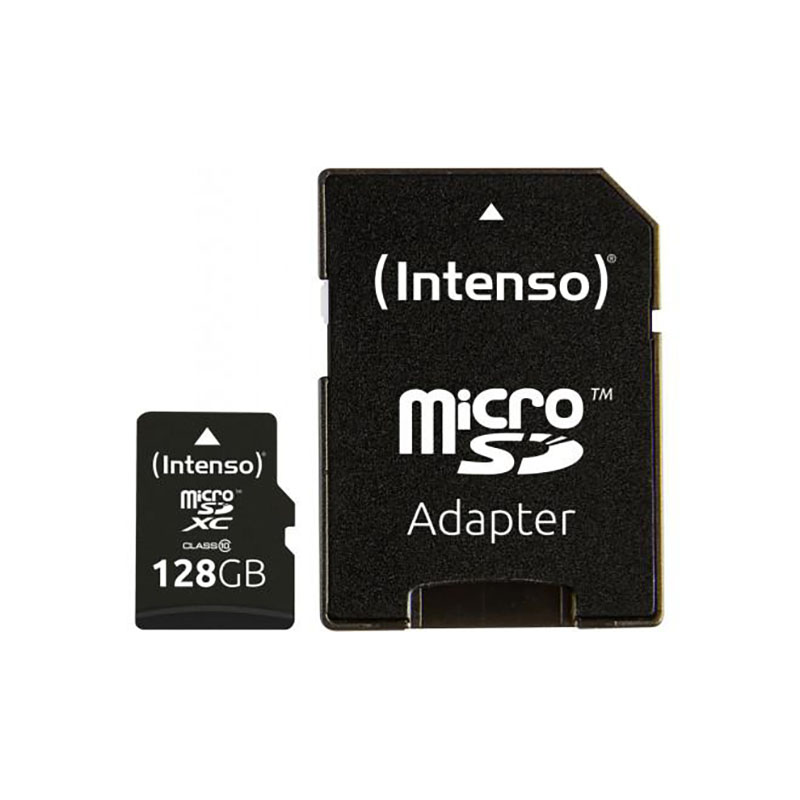 Intenso MicroSDXC - Karta pamięci 128 GB Class 10 40 MB/s z adapterem