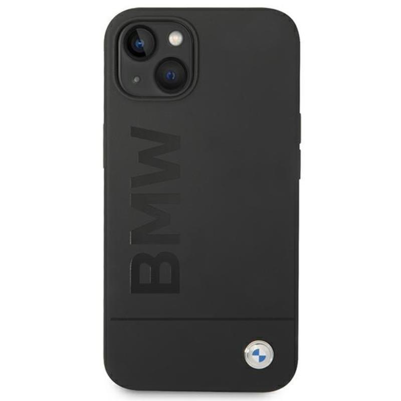 BMW Silicone Signature Logo MagSafe - Etui iPhone 14 (czarny)