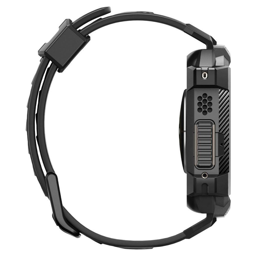Spigen Rugged Armor Pro – Pasek z obudową do Apple Watch Ultra 49 mm (Czarny)