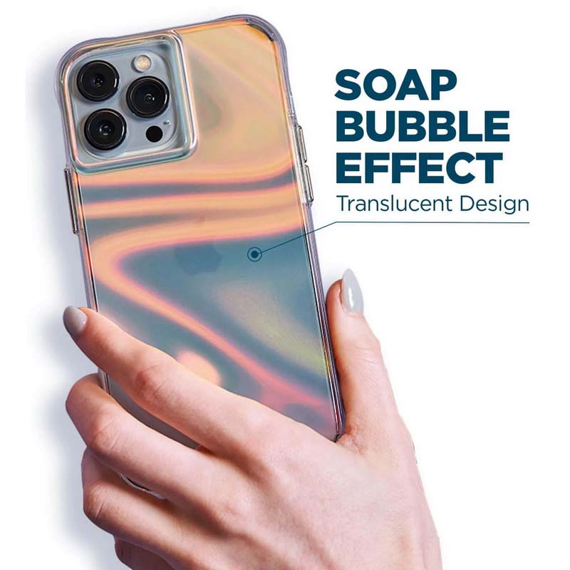Case-Mate Soap Bubble - Etui iPhone 14 Pro Max (Iridescent)
