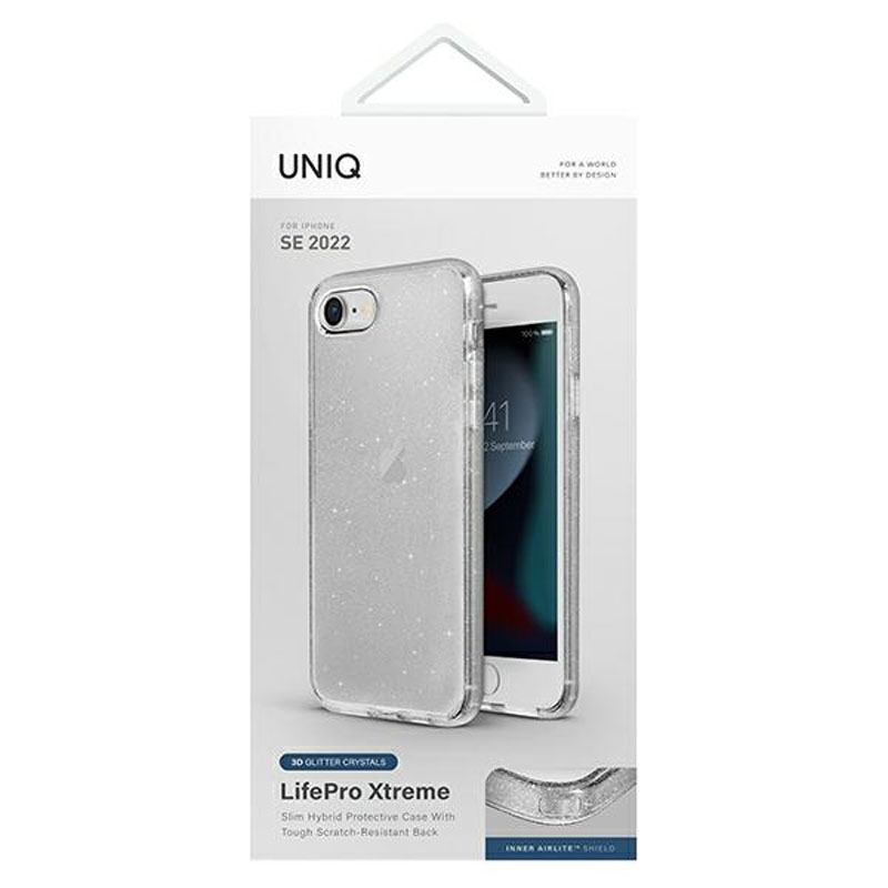 UNIQ LifePro Xtreme - Etui iPhone SE (2022/2020) / 8 / 7 (przezroczysty)