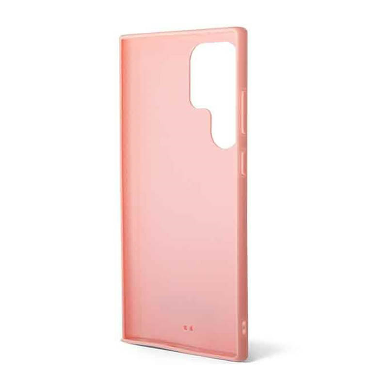 Karl Lagerfeld Monogram 3D Pattern - Etui Samsung Galaxy S23 Ultra (różowy)