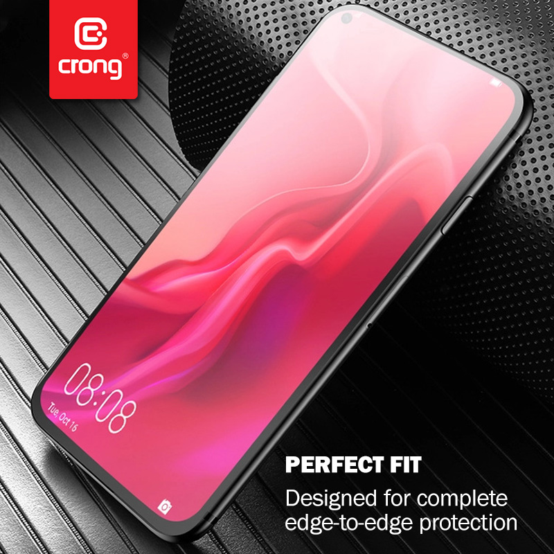 Crong 7D Nano Flexible Glass – Niepękające szkło hybrydowe 9H na cały ekran Xiaomi Mi 10T/Mi 10T Pro
