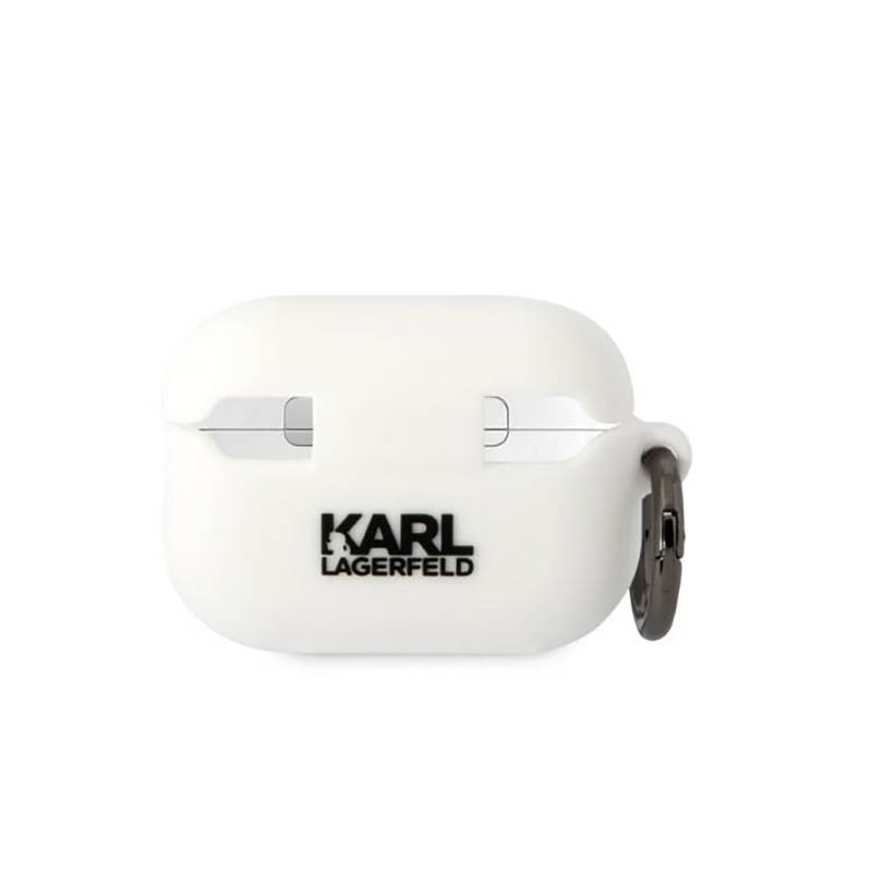 Karl Lagerfeld Silicone NFT Choupette Head 3D - Etui AirPods Pro 2 (biały)