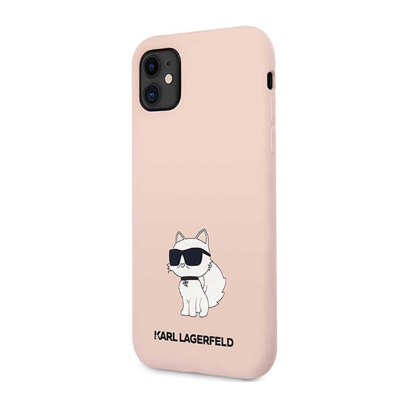 Karl Lagerfeld Silicone NFT Choupette - Etui iPhone 11 (różowy)