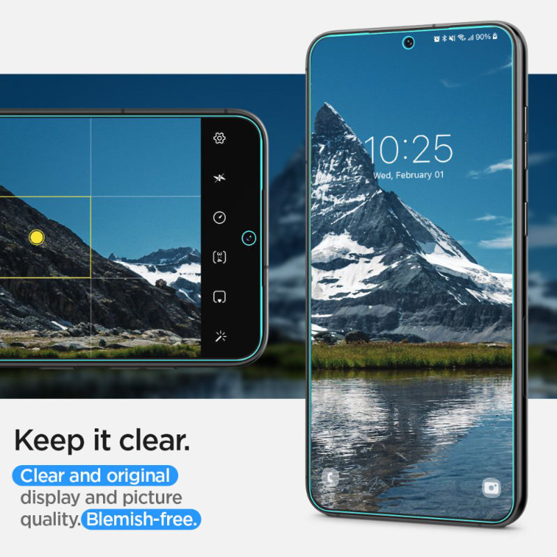 Spigen Neo Flex - Folia ochronna 2 szt. do Samsung Galaxy S23 (Przezroczysty)