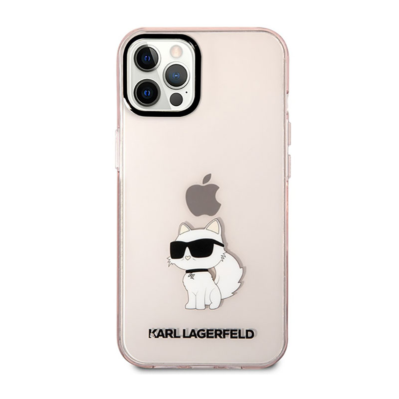 Karl Lagerfeld IML NFT Choupette - Etui iPhone 12 / iPhone 12 Pro (różowy)