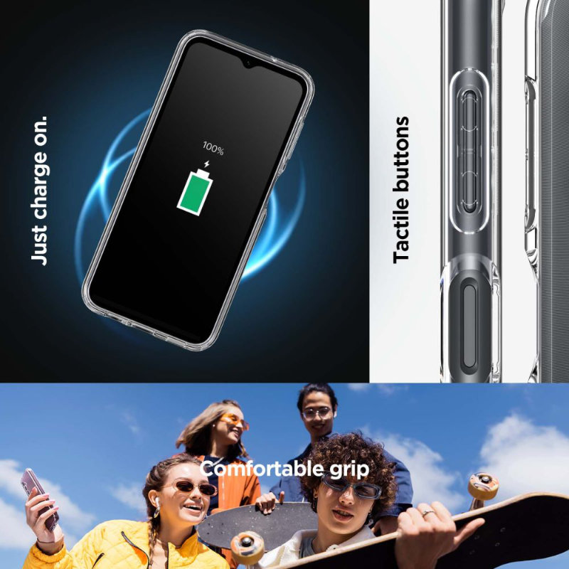 Spigen Ultra Hybrid - Etui do Samsung Galaxy A14 5G (Przezroczysty)