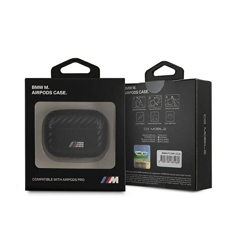 BMW Carbon M Collection - Etui AirPods Pro (czarny)