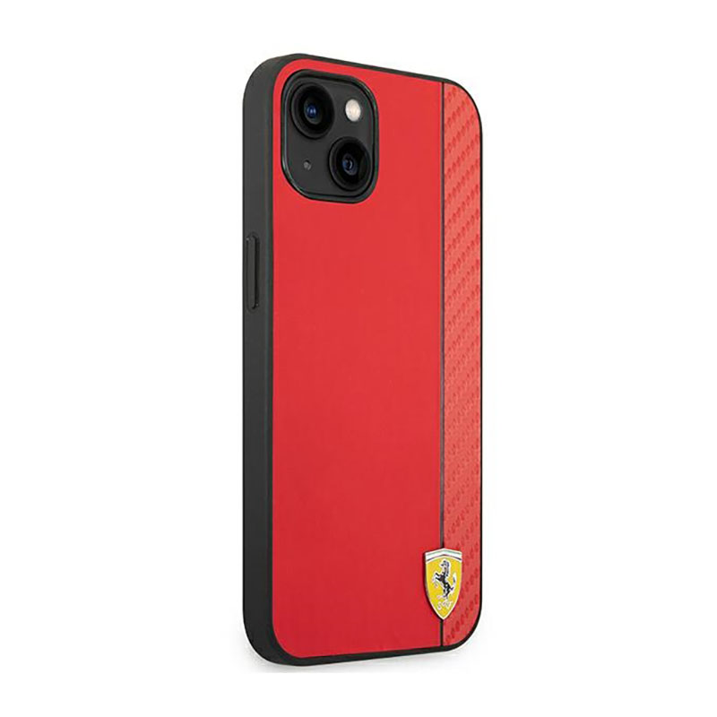 Ferrari Carbon – Etui iPhone 14 Plus (Czerwony)