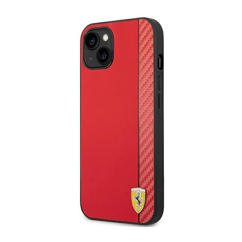 Ferrari Carbon – Etui iPhone 14 (Czerwony)