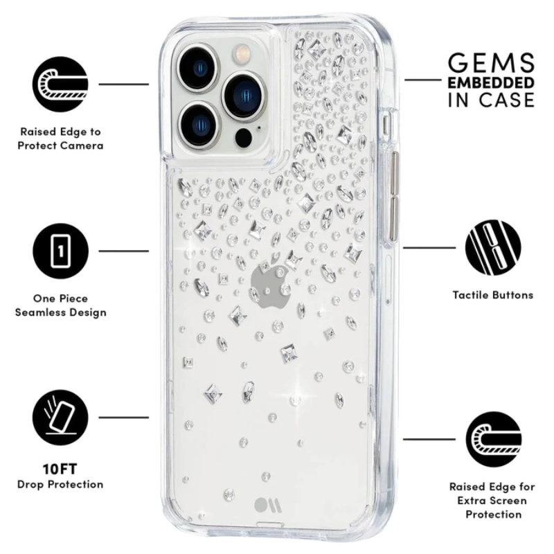 Case-Mate Karat - Etui iPhone 13 Pro (Crystal)