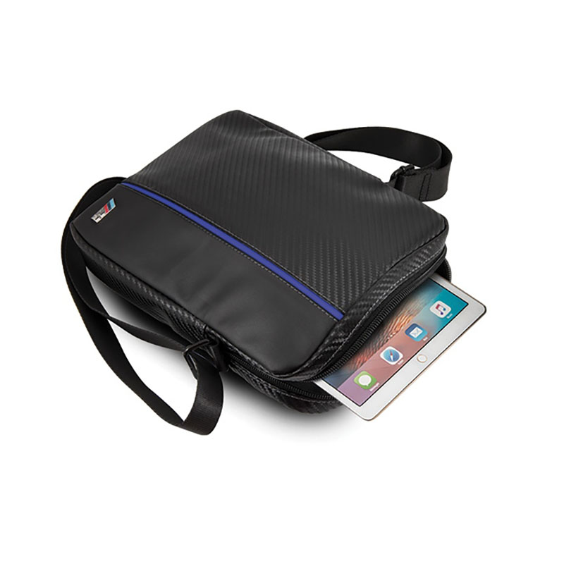 BMW Carbon Blue Stripe - Torba na tablet 8" (niebieski)