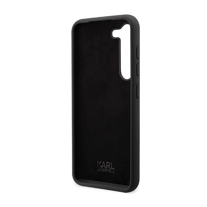 Karl Lagerfeld Silicone NFT Ikonik - Etui Samsung Galaxy S23 (czarny)