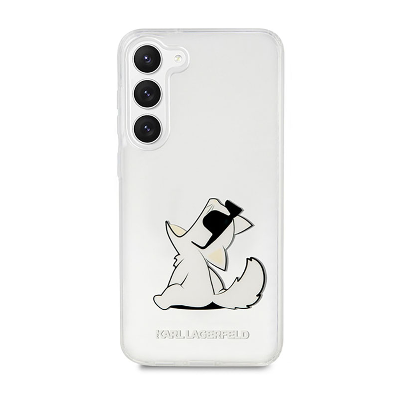 Karl Lagerfeld Choupette Fun - Etui Samsung Galaxy S23+ (przezroczysty)