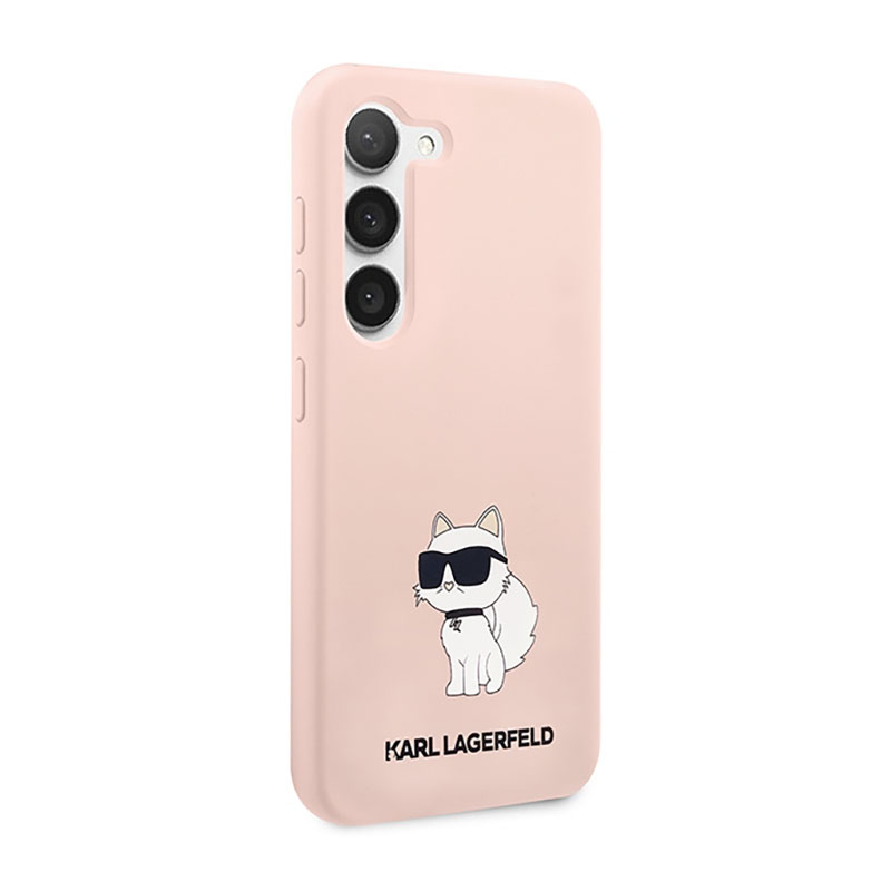 Karl Lagerfeld Silicone NFT Choupette - Etui Samsung Galaxy S23 (różowy)