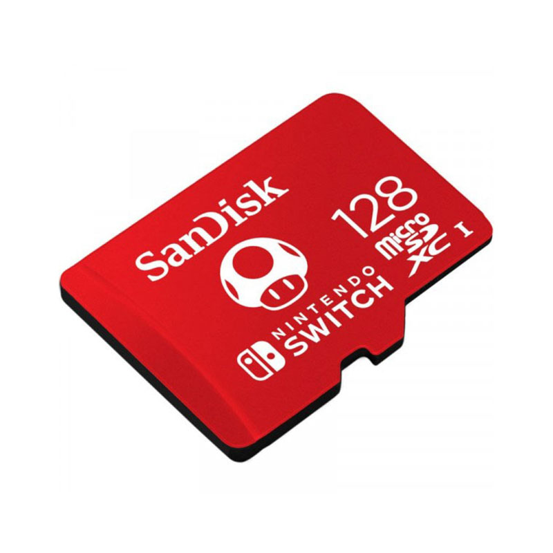 SanDisk Nintendo Switch microSDXC - Karta pamięci 128 GB V30 UHS-I U3 100/90 MB/s