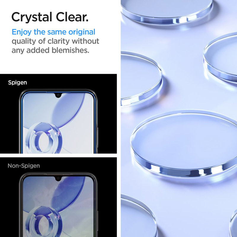 Spigen Glas.TR Slim 2-Pack - Szkło hartowane do Samsung Galaxy A34 5G (2 sztuki)