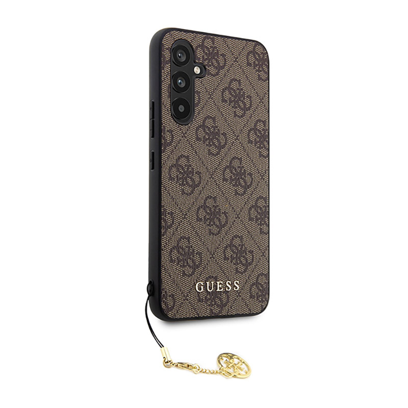 Guess 4G Charms Collection - Etui Samsung Galaxy A54 5G (brązowy)