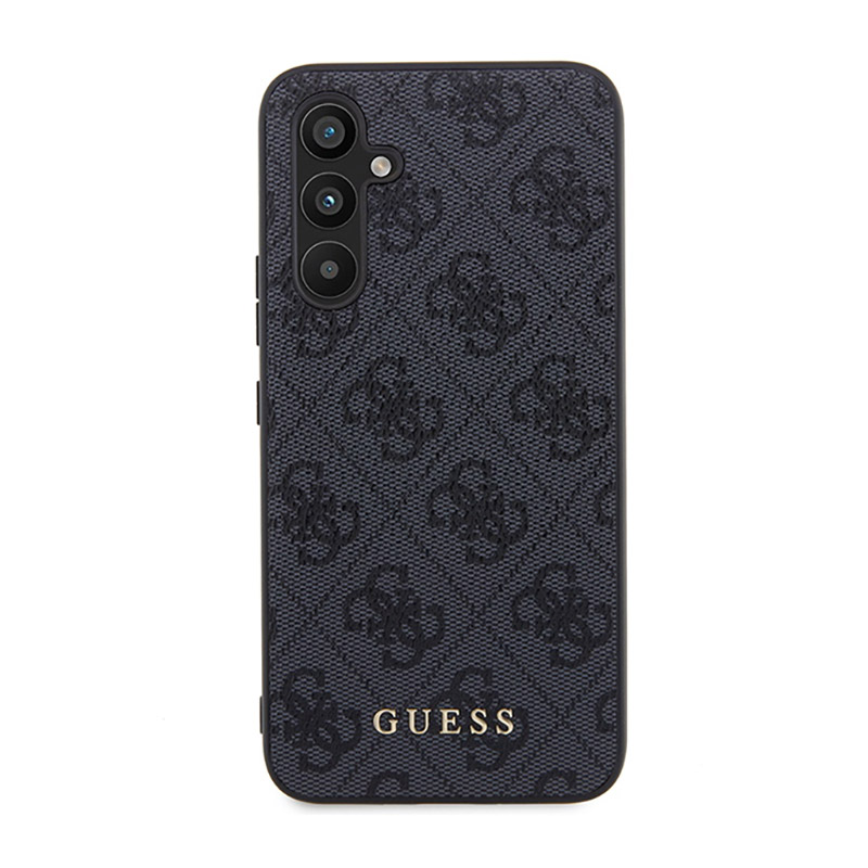 Guess 4G Metal Gold Logo - Etui Samsung Galaxy A54 5G (szary)