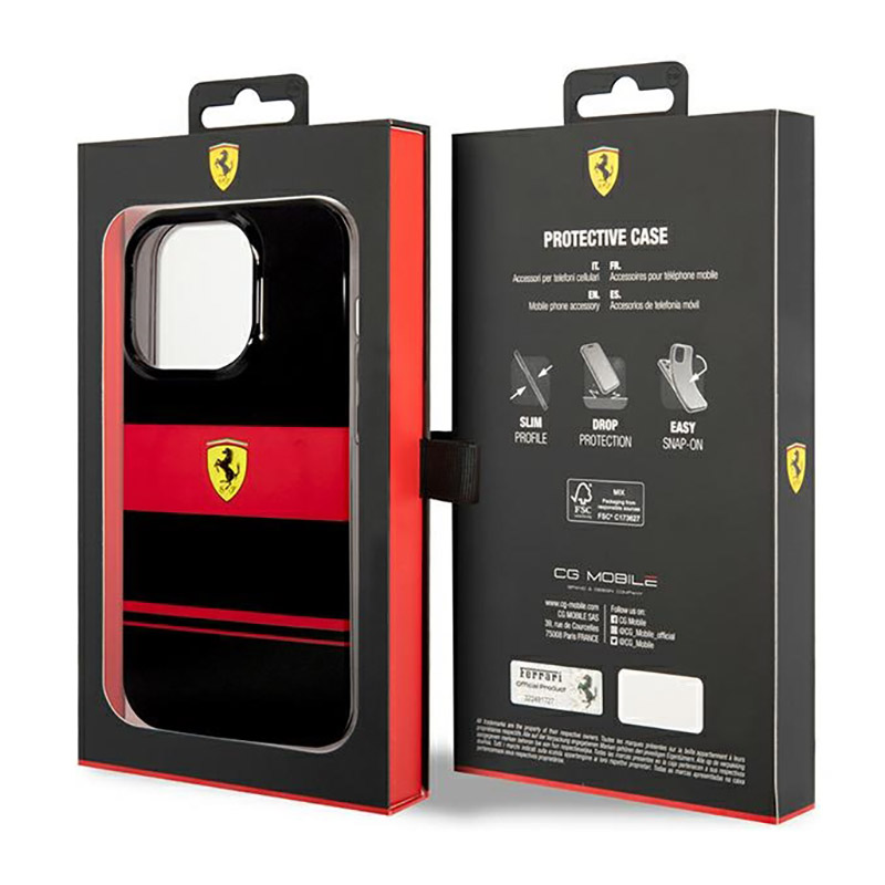 Ferrari Combi MagSafe - Etui iPhone 14 Pro Max (Czarny)