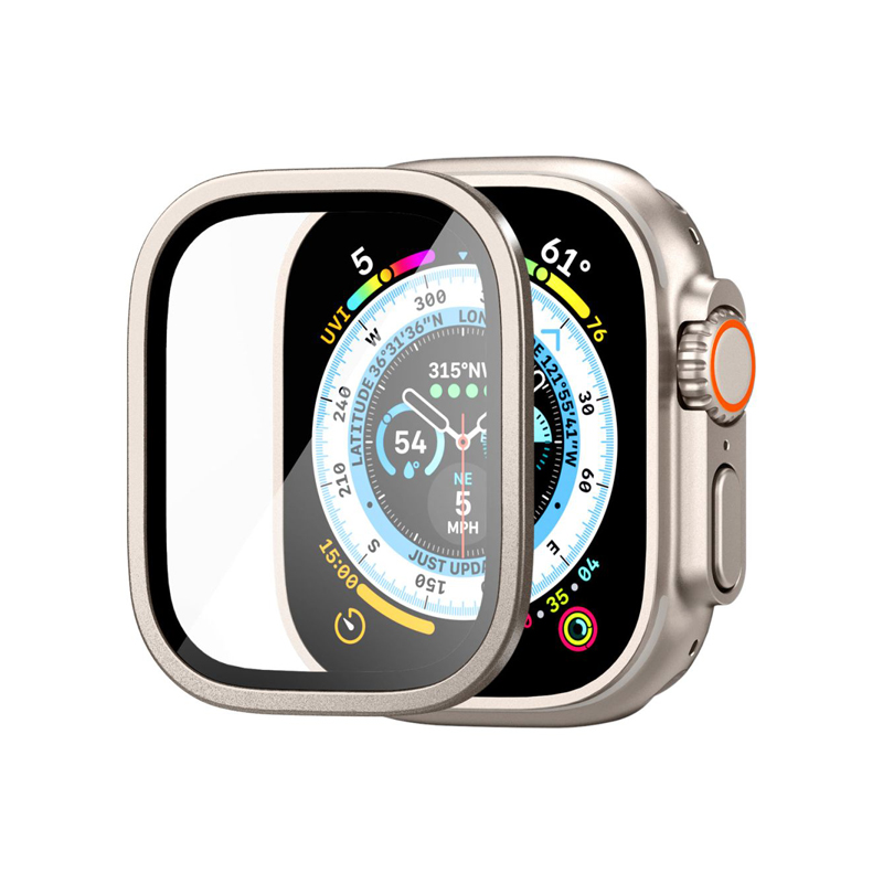 Spigen Glas.TR Slim Pro - Szkło hartowane do Apple Watch Ultra 49 mm (Titanium)