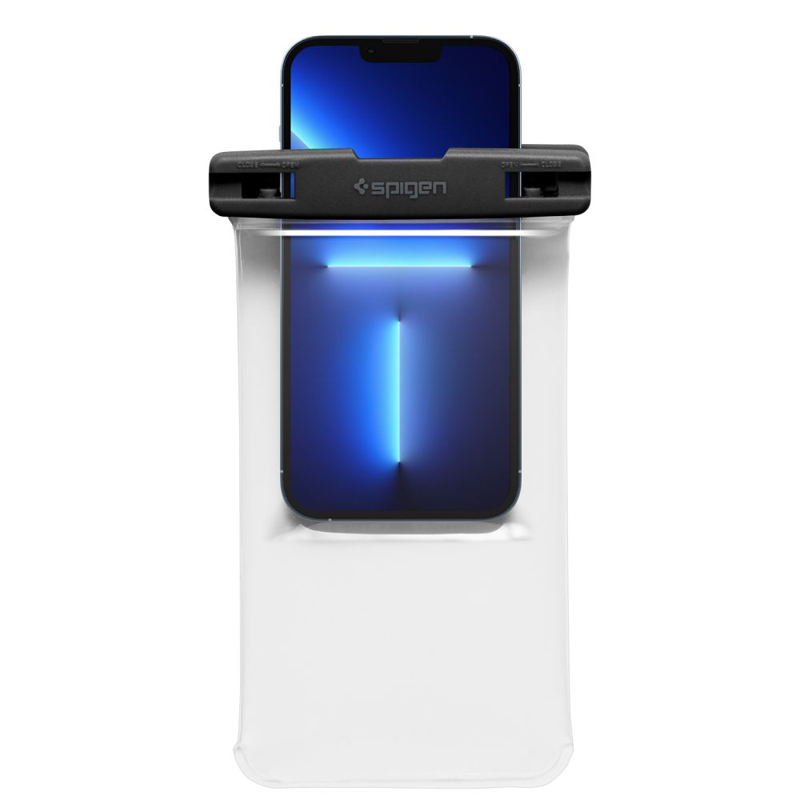 Spigen A601 Universal Waterproof Case - Etui do smartfonów do 6.9" (Przezoczysty)