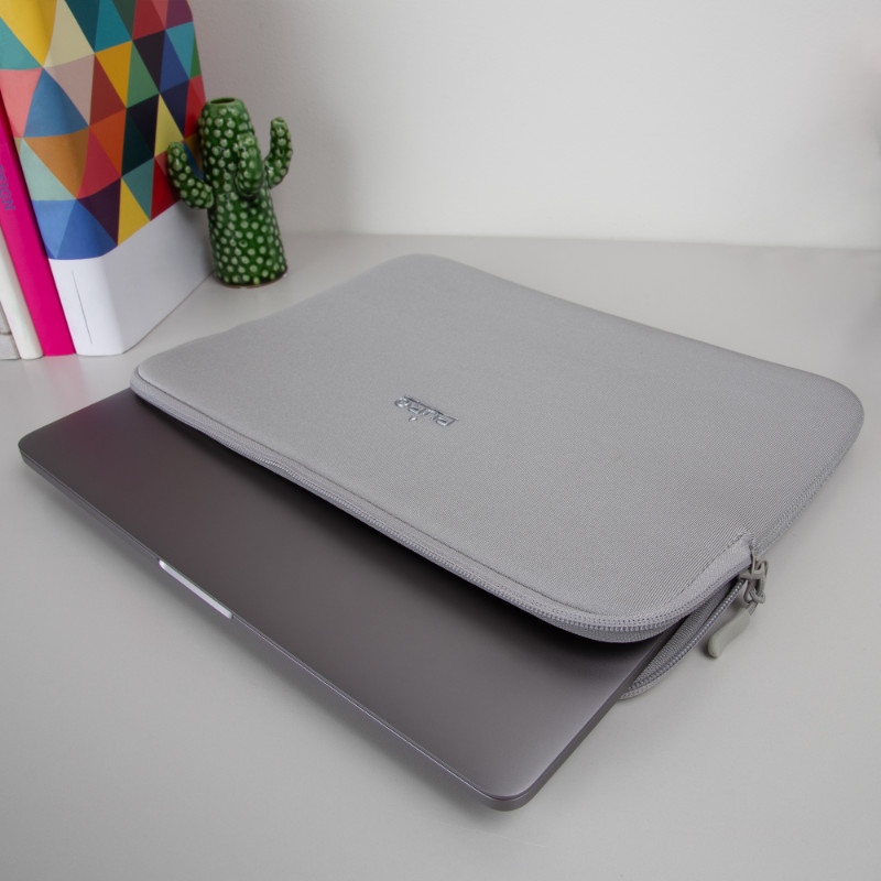 PURO Scudo Sleeve - Pokrowiec MacBook Pro 14” / Notebook 13” (srebrny)