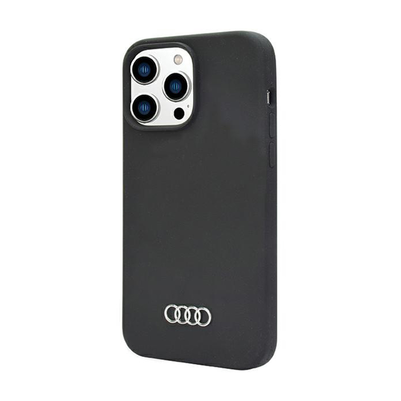 Audi Silicone Case - Etui iPhone 14 Pro Max (Czarny)