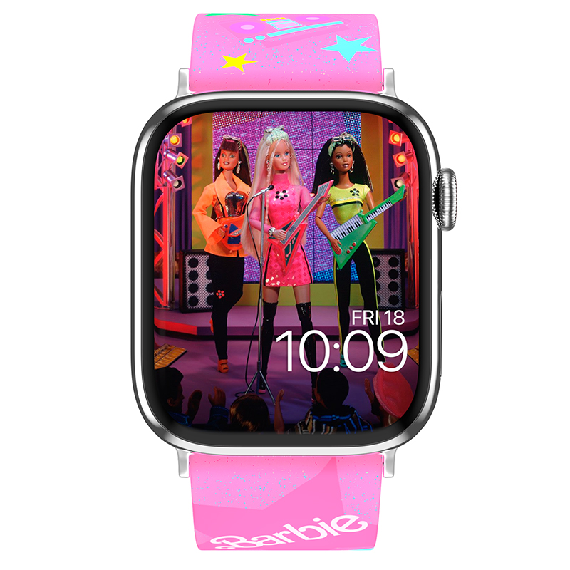 Barbie - Pasek do Apple Watch 38/40/41/42/44/45/49 mm (Barbie & The Rockers)