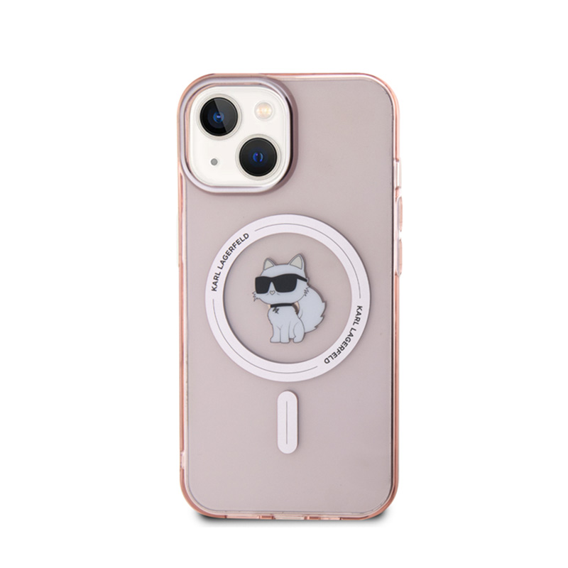 Karl Lagerfeld IML Choupette MagSafe - Etui iPhone 15 (różowy)